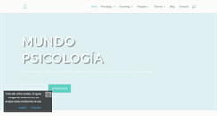 Desktop Screenshot of mundopsicologia.es