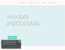 Tablet Screenshot of mundopsicologia.es